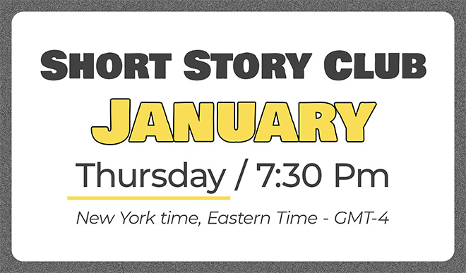 The Short Story Club – January (Thursday Class)