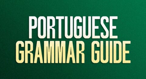 Portuguese Grammar Guide