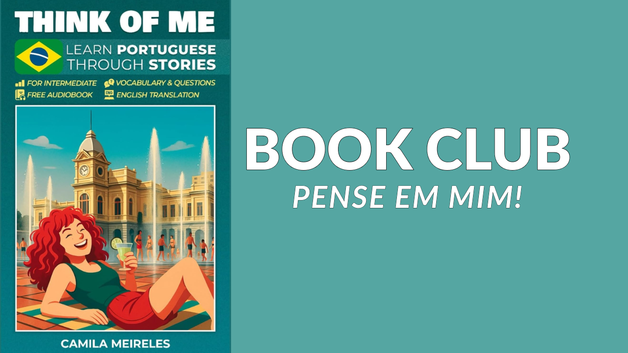 Book Club with the Author: Think of Me (Sundays 10:30 AM, EST Time) MARÇO