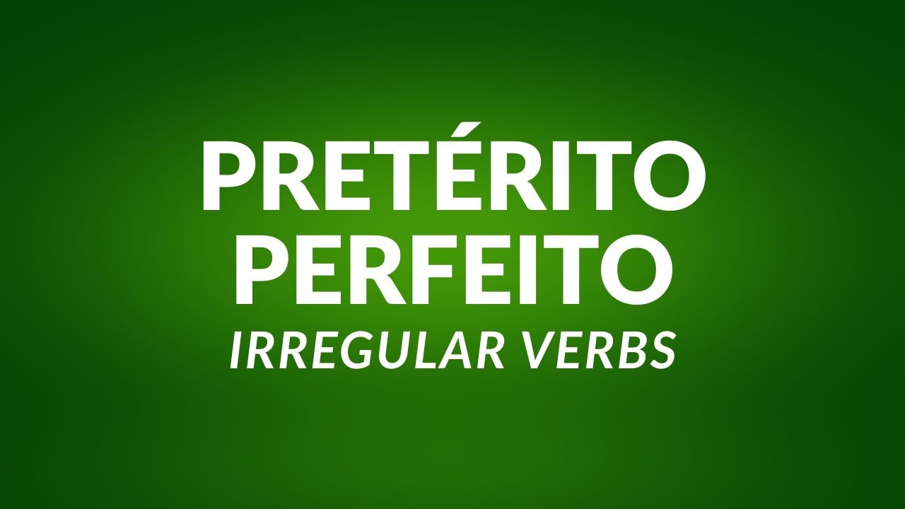 [Workshop - Grammar] Simple Past - Irregular Verbs (Sunday) - November 9th, 2 pm EST
