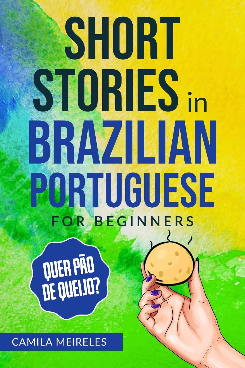 Cover of Quer Pão de Queijo short stories in Brazilian Portuguese
