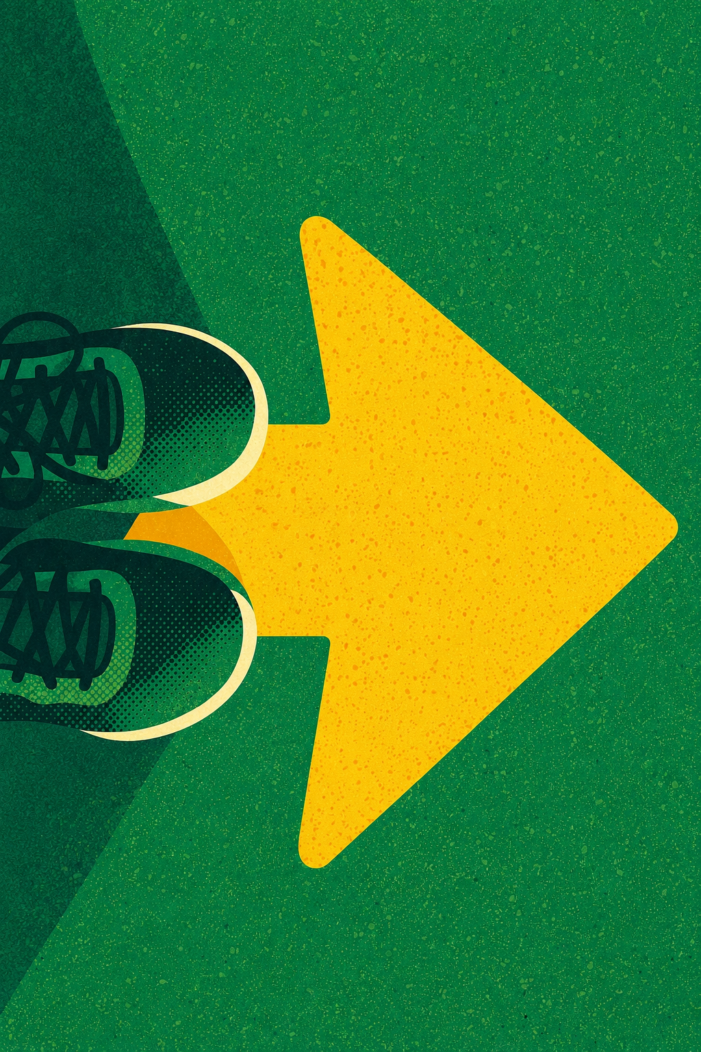 A visual path representing progress toward speaking Portuguese